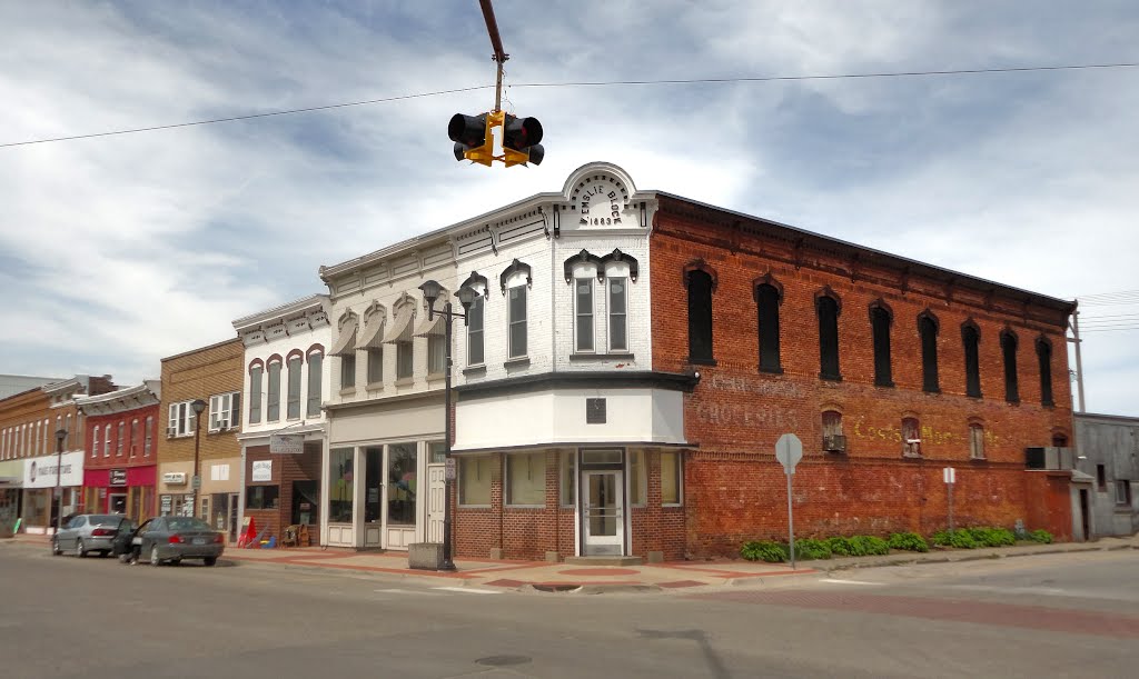 Montezuma, Iowa, Downtown by Gregory Dyer