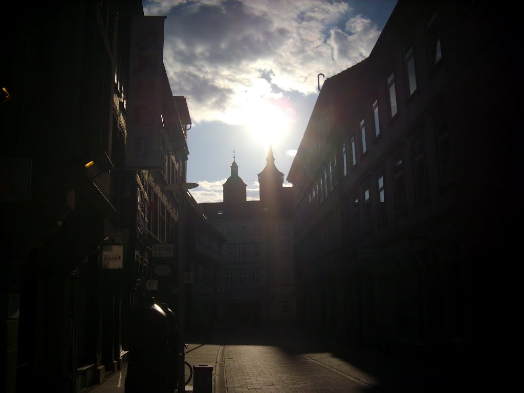 Göttingen. Barfüßerstraße by Mykola Czerjoszyn