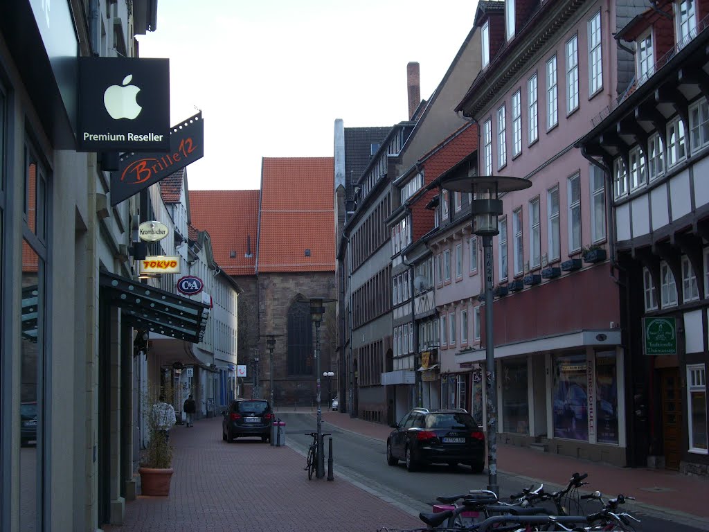 Göttingen. Gotmarstraße by Mykola Czerjoszyn