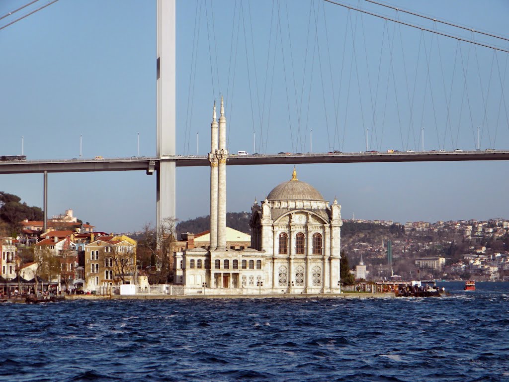 Ortaköy and Bosphorus Bridge - Bosphorus Cruise by Konstantinos Xenos