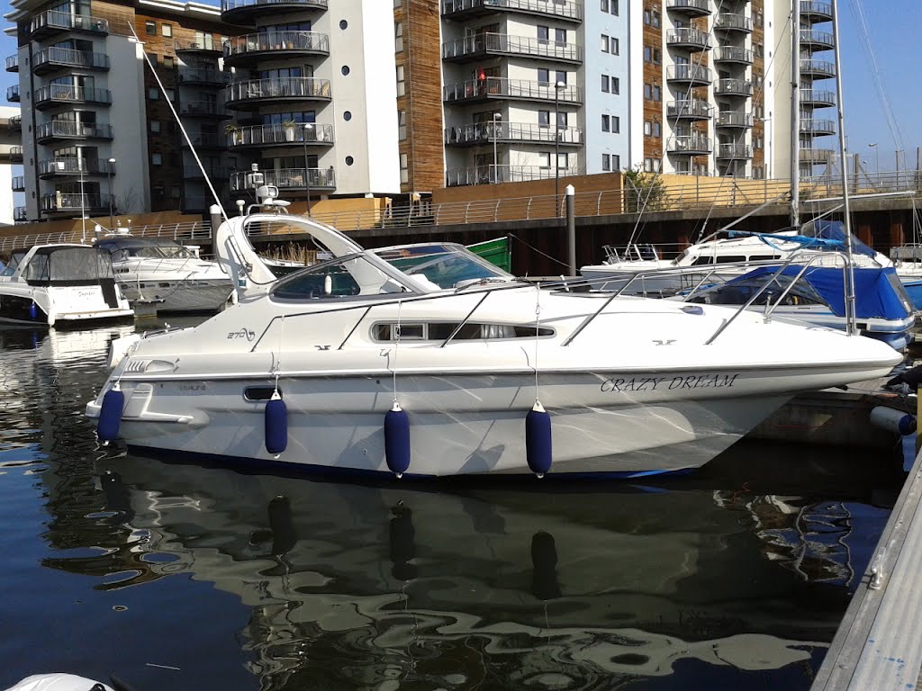 Crazy Dream at Cardiff Marina by Paul Francis