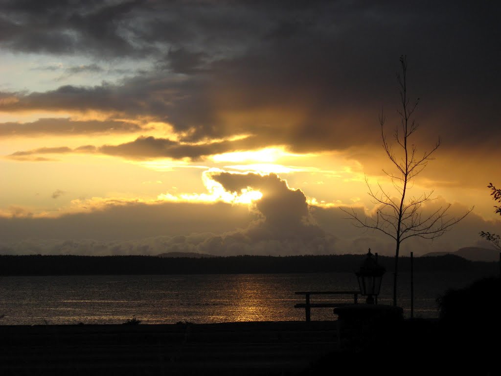 Sunrise at Tulista Park, Sidney BC by The Cedarwood Inn & Suites