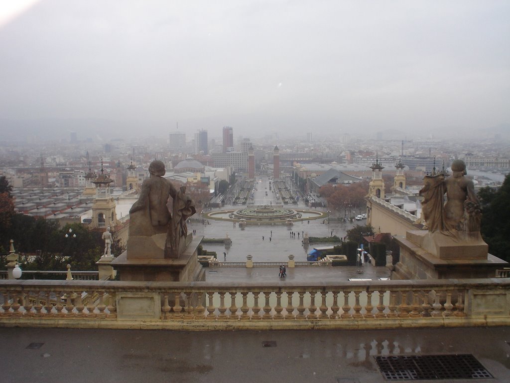 Terrazo da Palau Nacional by a.kurt