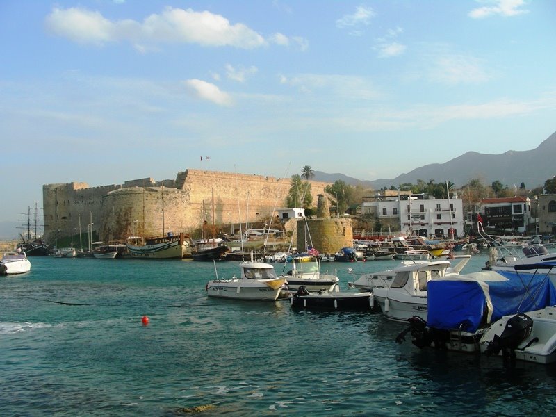 North Cyprus Kyrenia Harbour (Girne) by Elvan Tozar