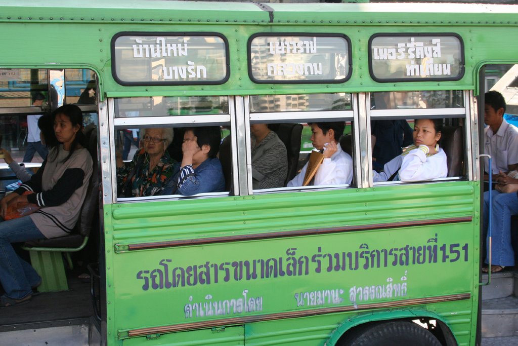 Charoen Kroen road Bangkok by Paul Strasser