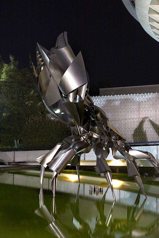 Vancouver Museum Steel Crab Sculpture by Marek W