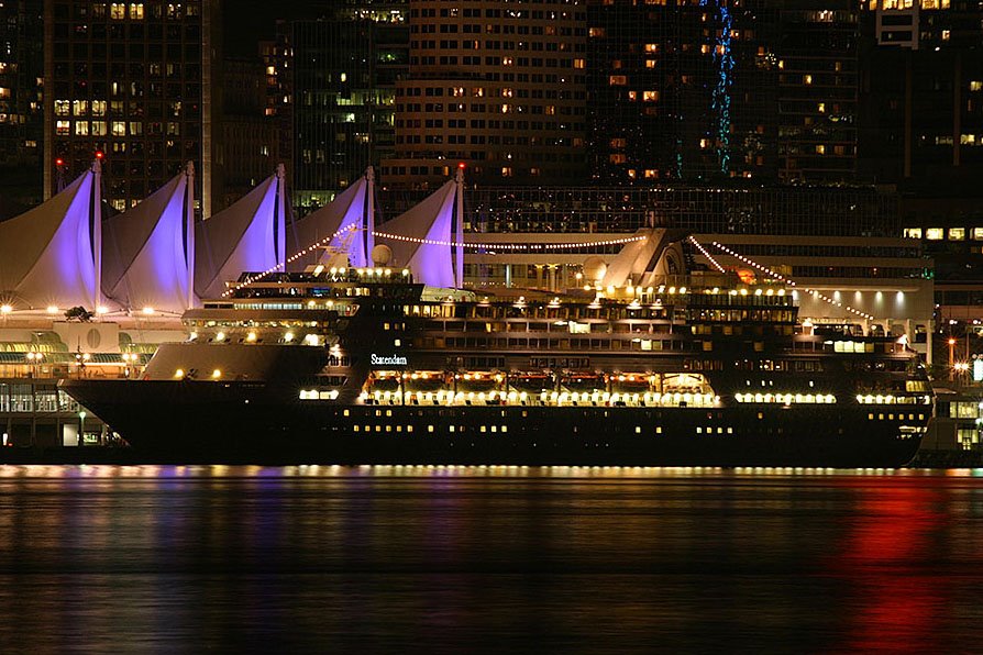 Port of Vancouver - Waterfront Cruise Ship Terminal by Marek W