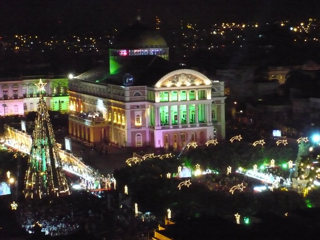 Teatro Amazonas, Natal 2007 by Cleiton Alves