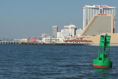 Atlantic City inlet by Ben Cox