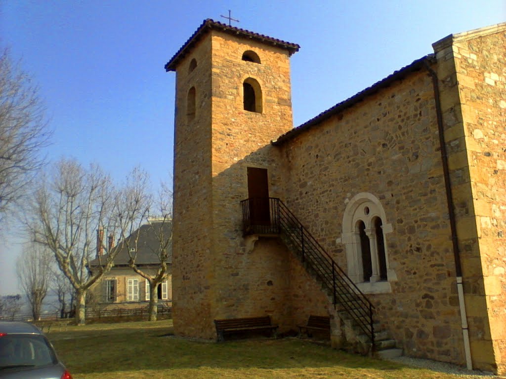 La chapelle de Belmont d'Azergues by Matopée