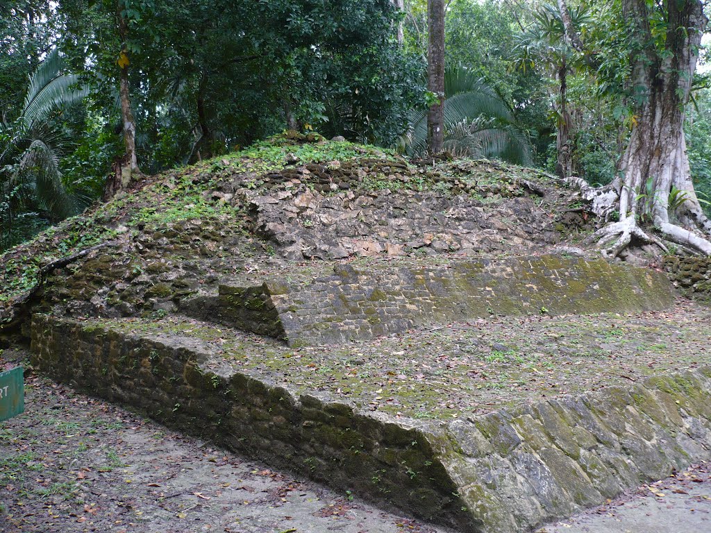 Ruinas Mayas Lamanai Belice by Tony Castillo.