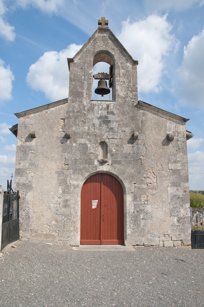 Eglise Saint Saturnin de POMMIERS - MOULONS - 17130 by Pierre THIBAULT