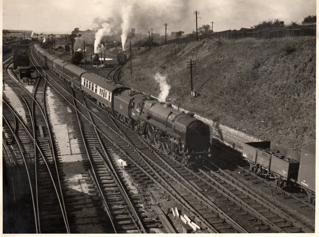 August 1961. View from Etterby Bridge looking north. by ghostrider*5