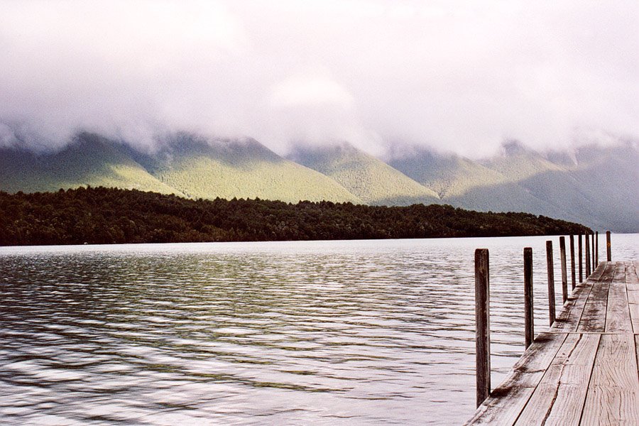 Lake Rotoiti Jetty by Petacomspeta