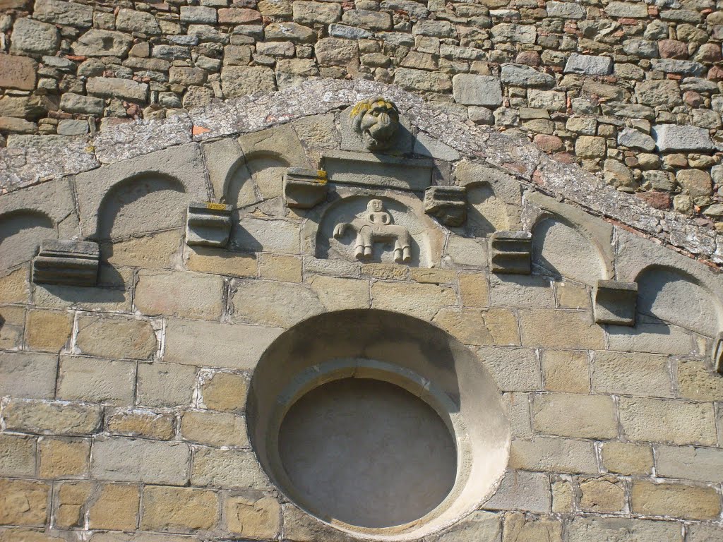 La Costa di Uzzano, particolare della chiesa by Giovanni Natali