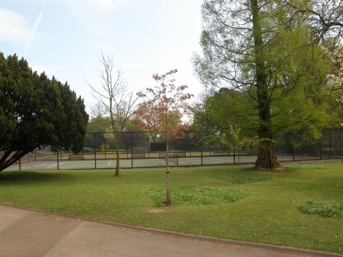 Tennis court by sport in touch UK