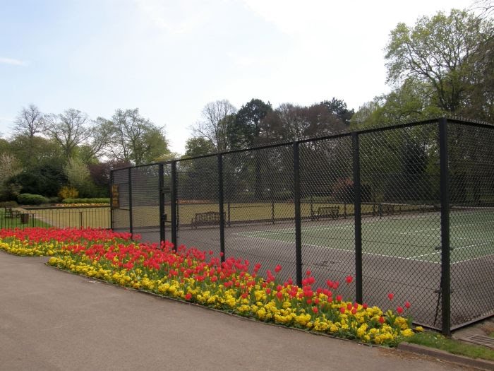 Tennis court by sport in touch UK