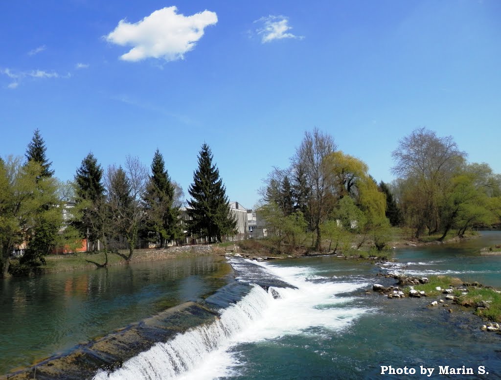 Karlovac - River Mrežnica in Mrzlo polje by Marin Stanisic