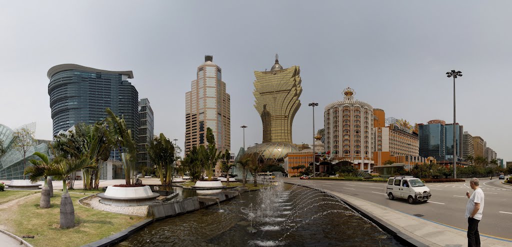 Macau Towers Panorama by ChiefTech