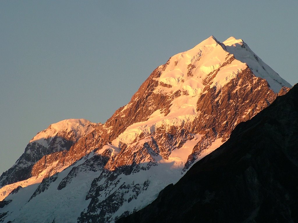 Mount Cook at sunset by James Nicol