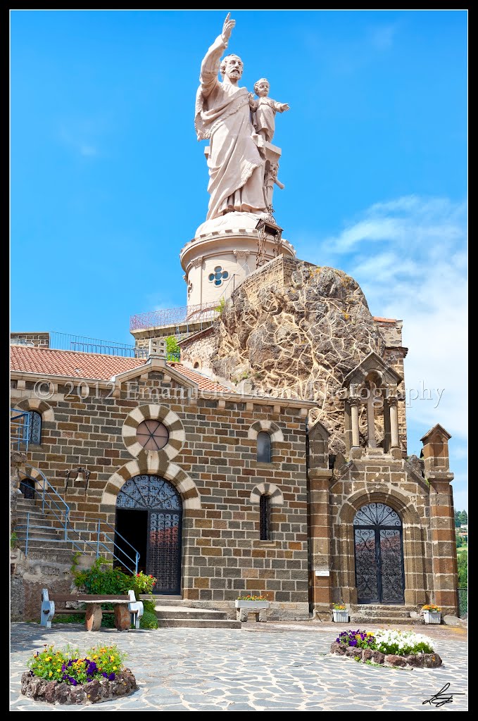 Saint Joseph de Bon Espoir Espaly statue by © Emanuele Leoni