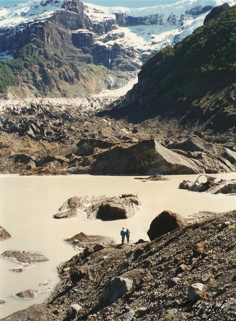 "Glaciar Ventisquero Negro" Cerro Tronador by ©Chaydeé