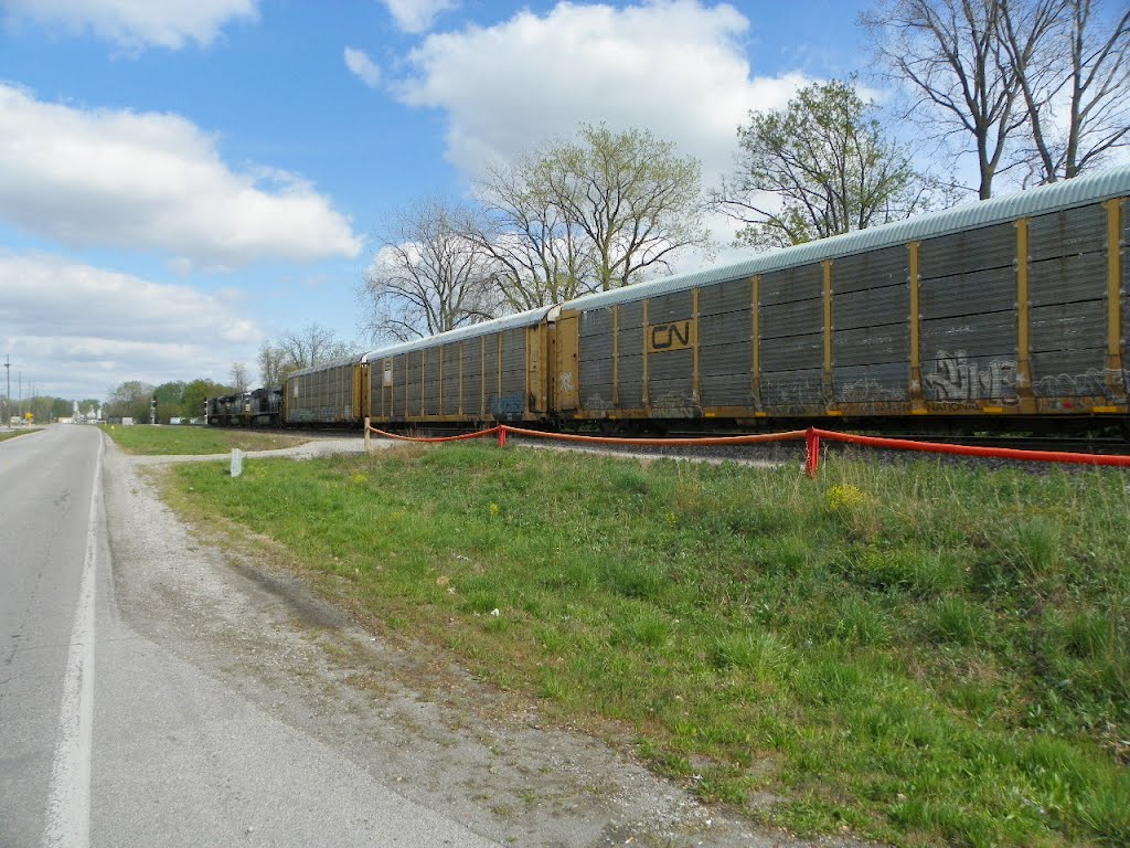 Waiting Eastbound Freight by MikeFromholt