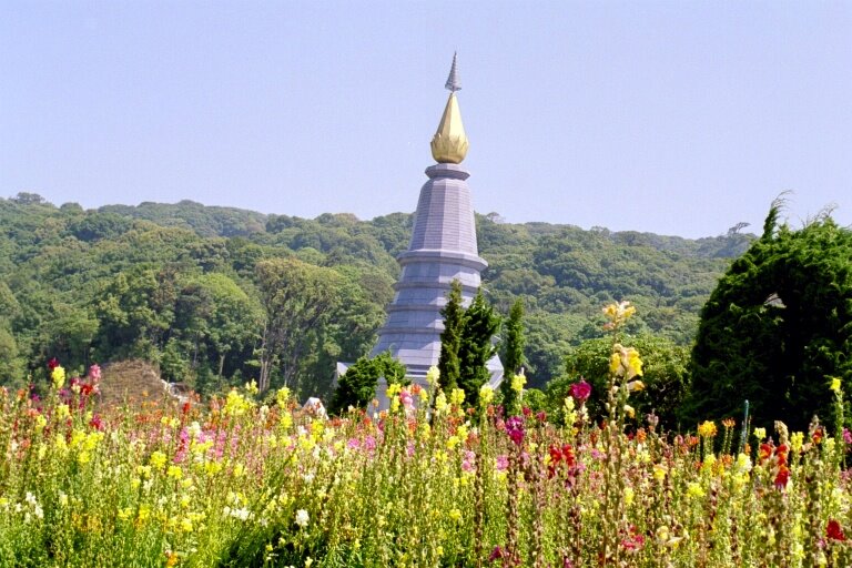 View over the king Doi Inthanon Chiang Mai by Göran Hallinder "originalskygod"