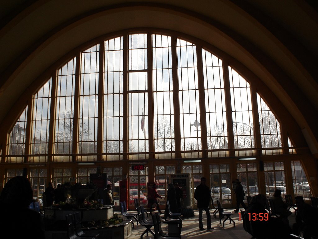 Inside view of Railway Station - Eskişehir by ridvan tuncel