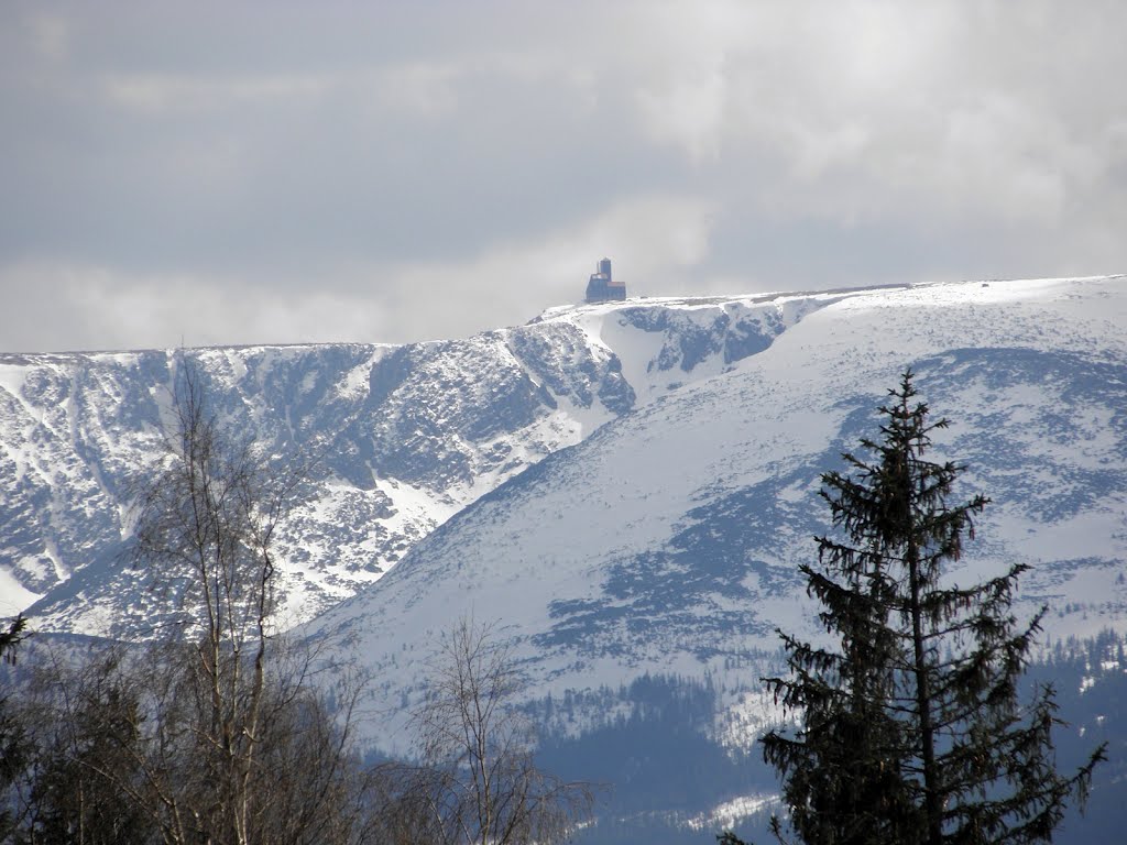 Śnieżne Kotły z rozdroża nad Kopańcem by Dodge