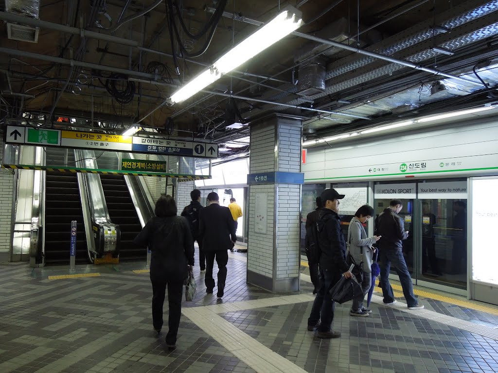 Sindorim Station 신도림역 by plumgarden