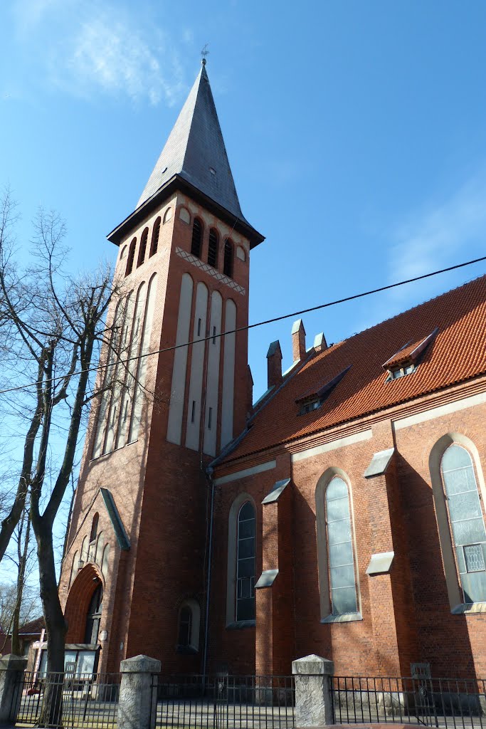 Ostróda - catholic church / kościół katolicki by Anna Wielgosz