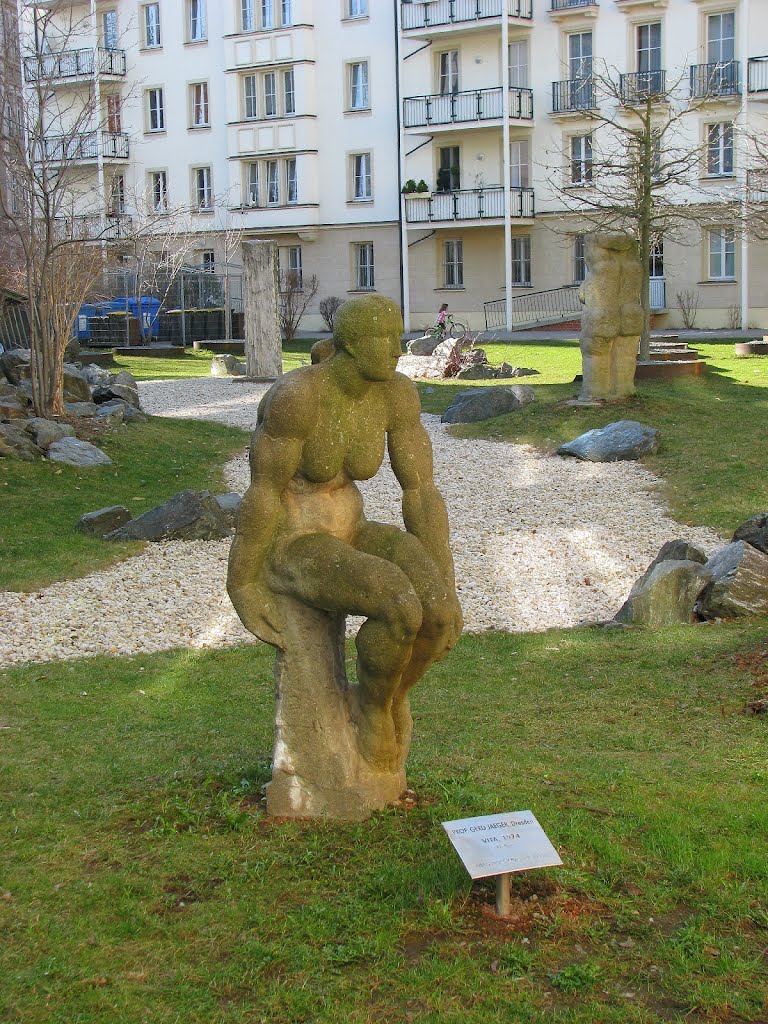 Chemnitz - Skulptur "Vita" von Prof. Gerd Jäger (1974) by Rudolf Henkel