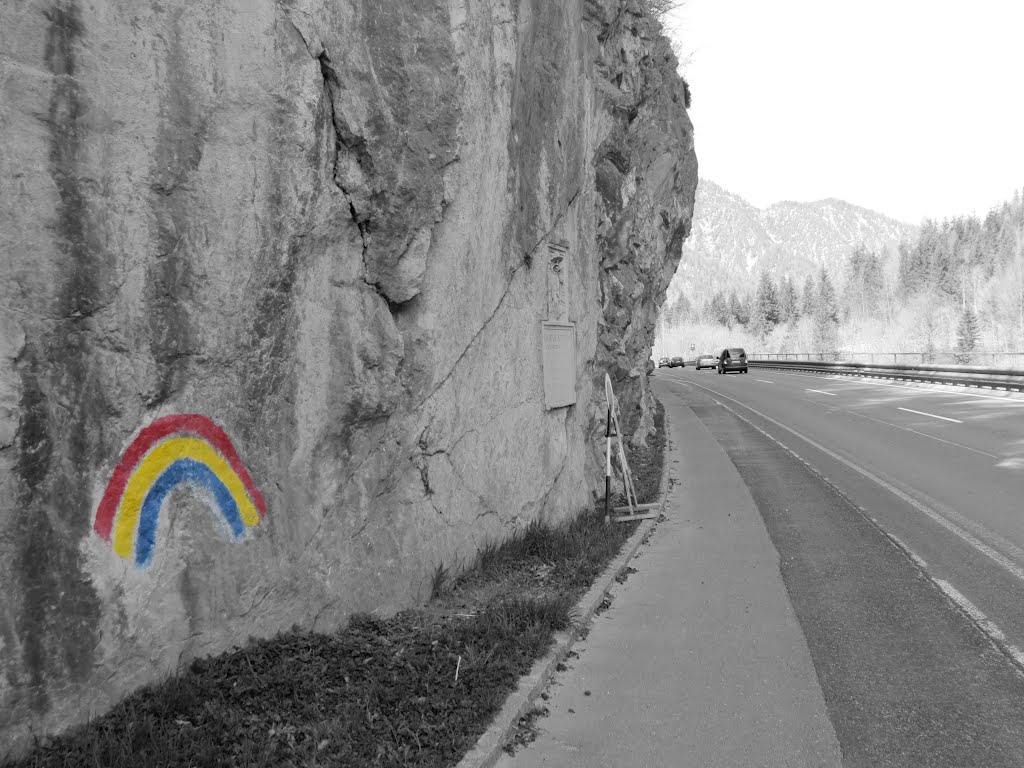 Rainbow Division Landmark near Unken Austria by rentable