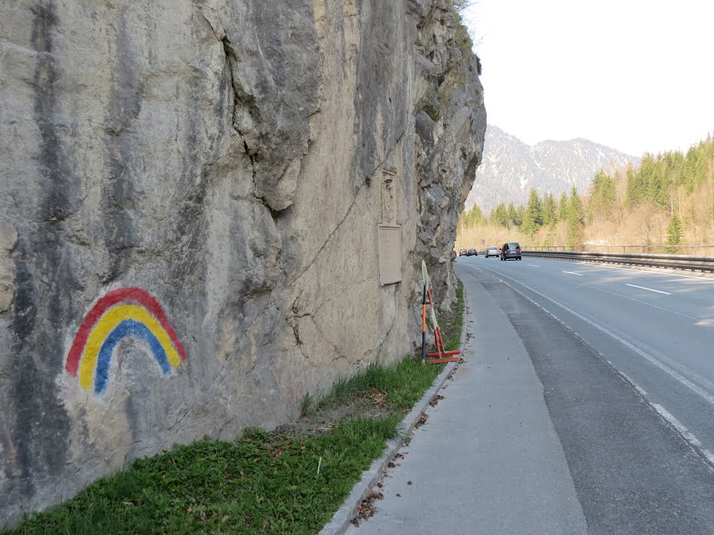 Rainbow Division Landmark near Unken Austria by rentable