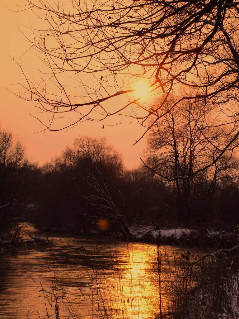 Sunset in winter by » Shkelzen Baftijari «