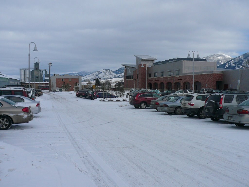 Bozeman's newly constructed Public Library by shane_wallace