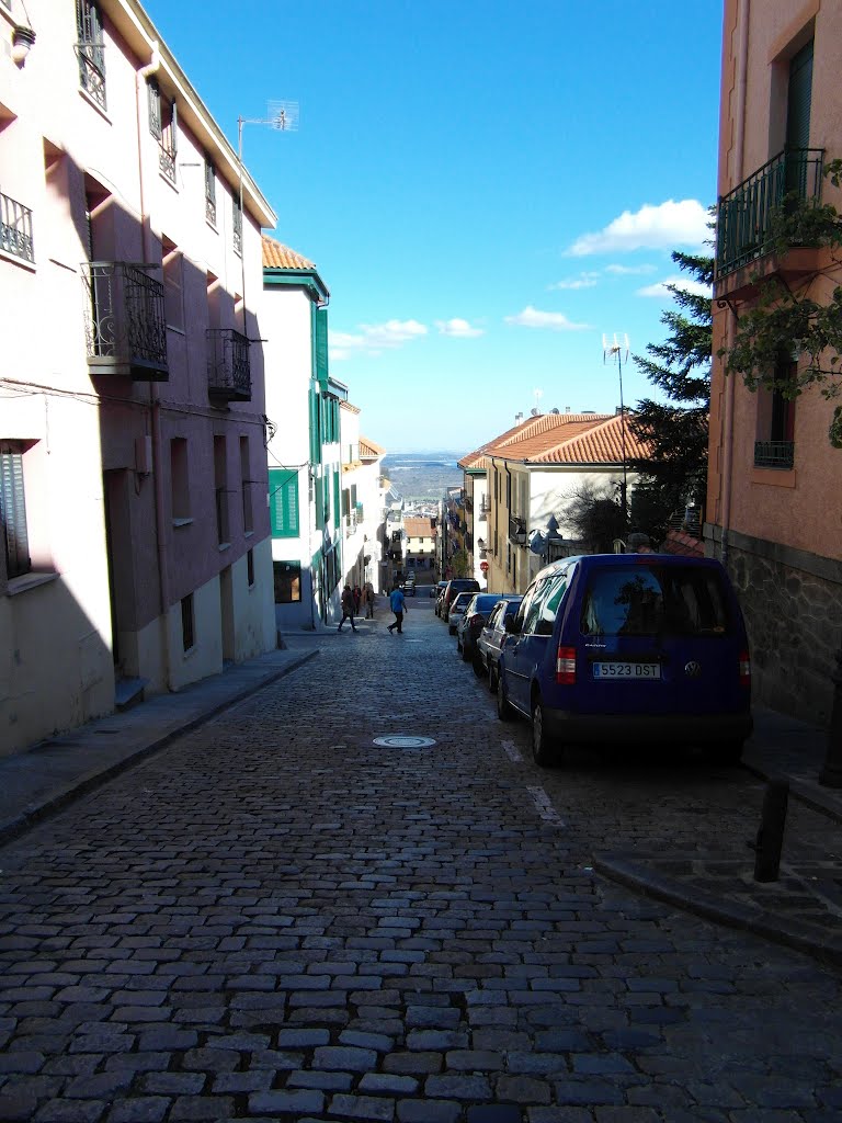 Calle Claudio Coello downhill by IngolfBLN