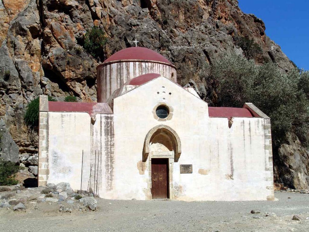 St Antonios' Church at Agiofarago by geor40