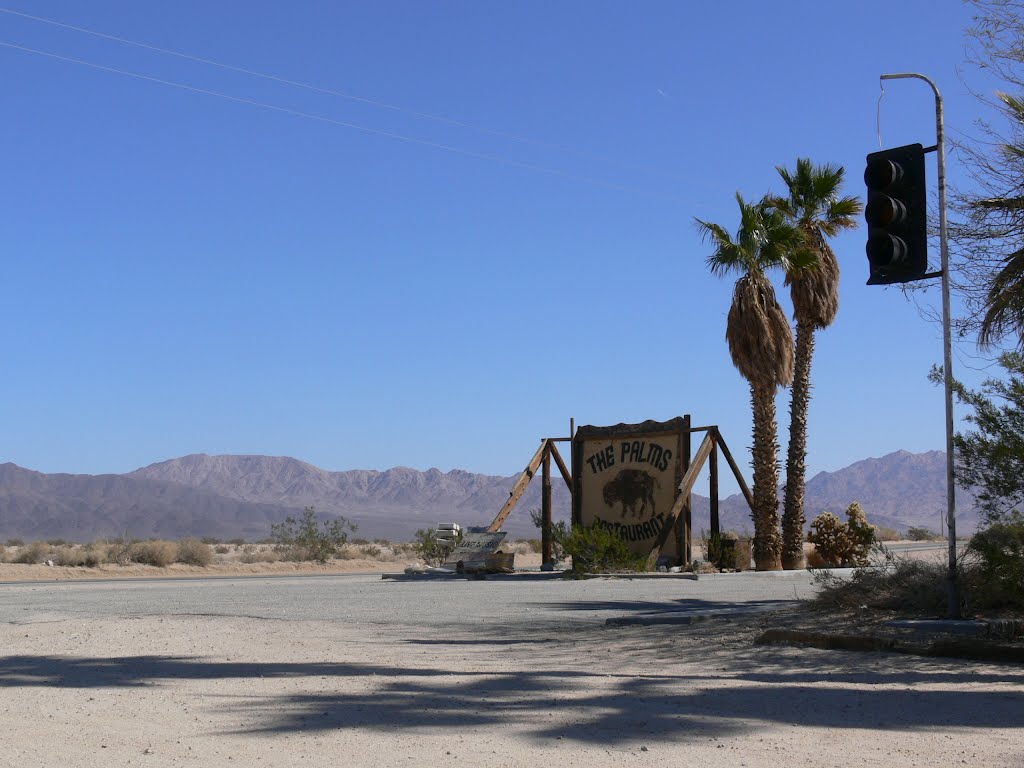 The Palms Restaurant, Twentynine Palms, California by J.gumby.BOURRET