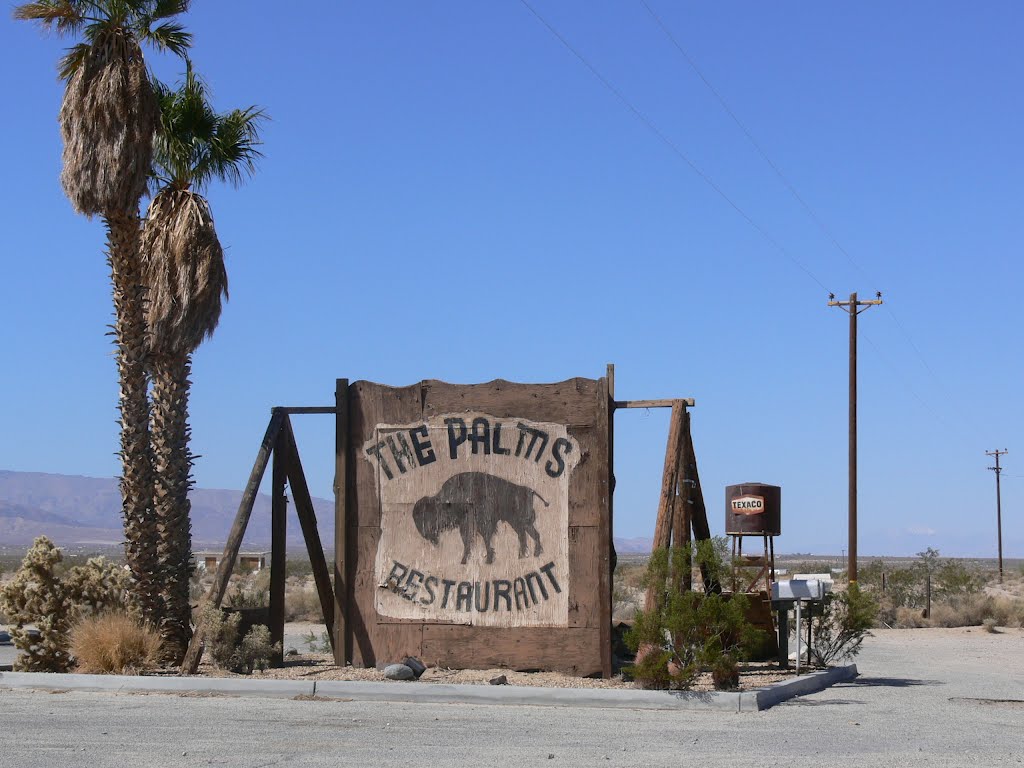 The Palms Restaurant, Twentynine Palms, California by J.gumby.BOURRET