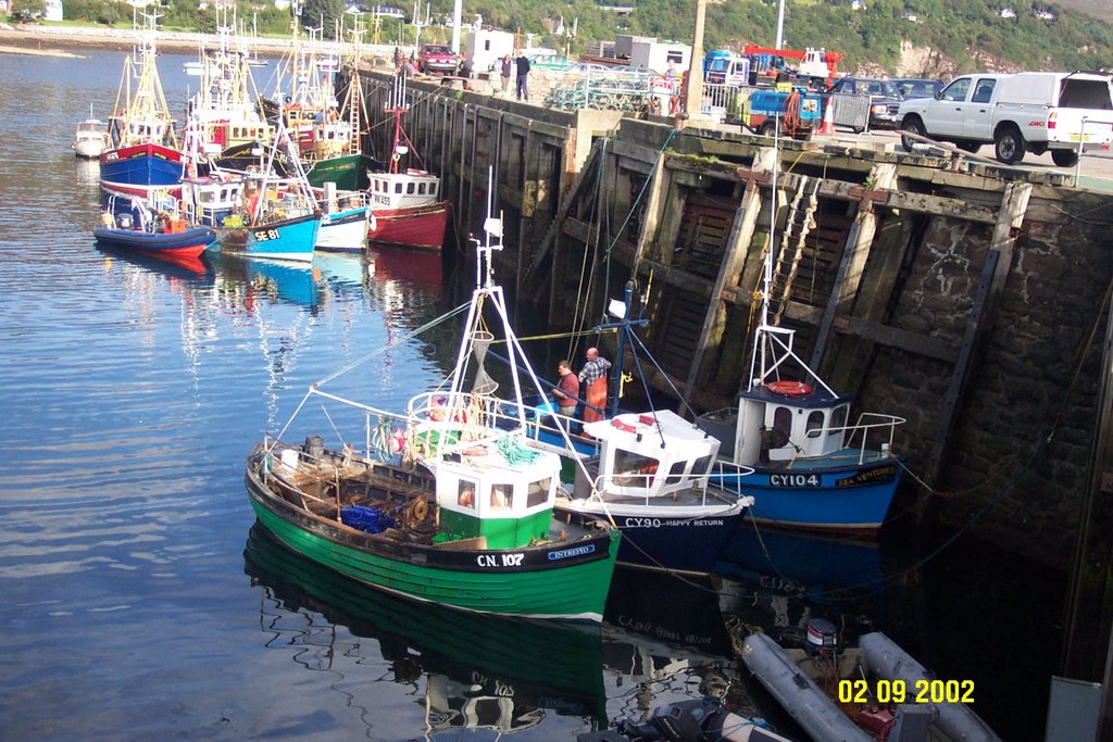 Schottland :Ullapool sehr beschaulicher Hafen by korsika-mann