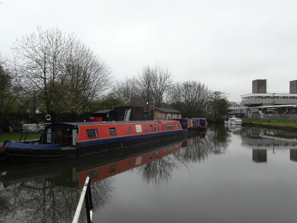 River Stort Moorings by Shimmerxxx