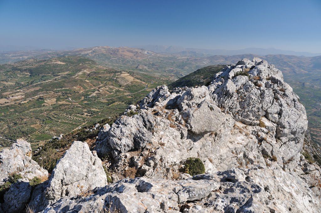 Cretan landscape from Mount Juktas by Virginijus Dadurkevičius