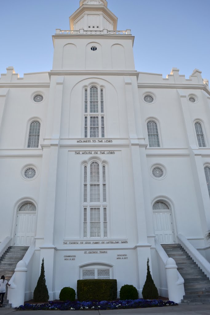 St. George Temple by Buddy Rogers