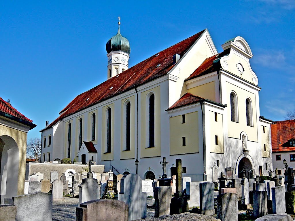 Grafing-church St.Elisabeth by bikemp