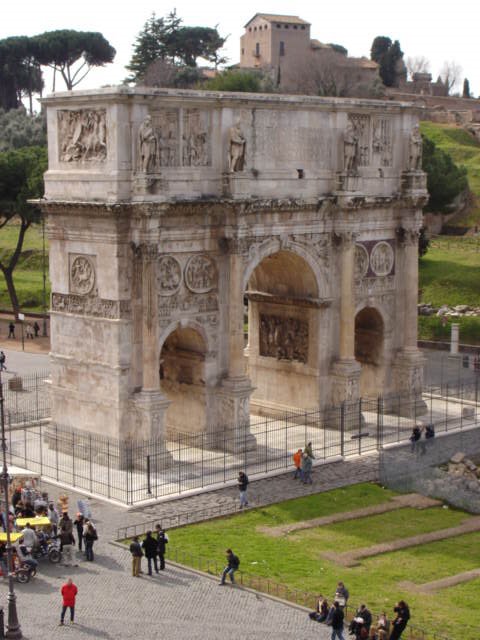 Italia - Roma, Arco de Constantino by Carlos Petracca