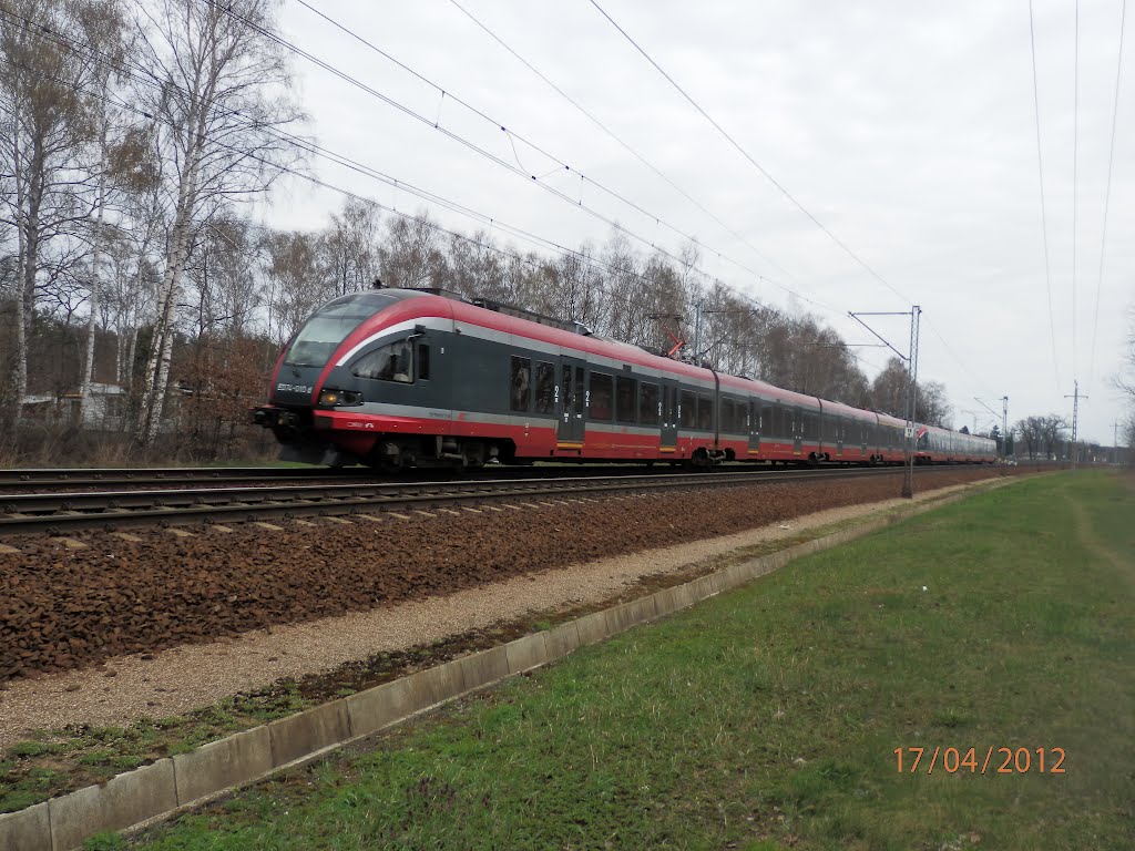 ED 74 Z TLK11110 'PODLASIE' Z TERESPOLA DO WARSZAWY ZACHODNIEJ by tomas-26