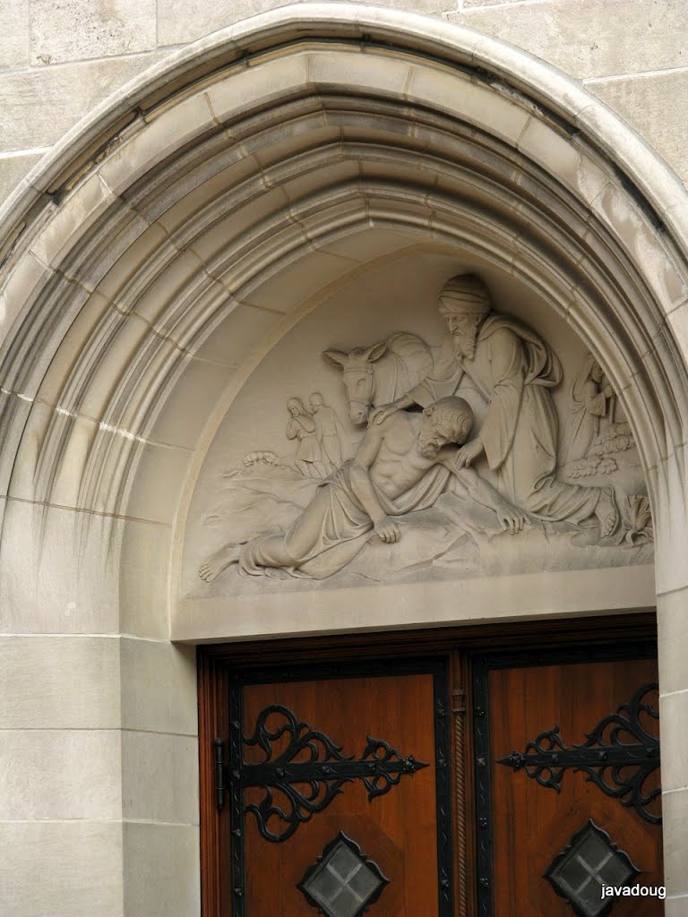 Door, Presbyterian Church, East Liberty, Douglas Bauman by javadoug