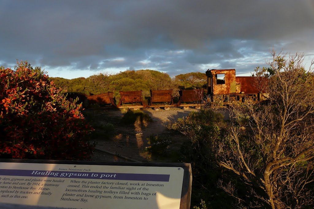 Ruins of old gypsium train -Innes NP by dijest